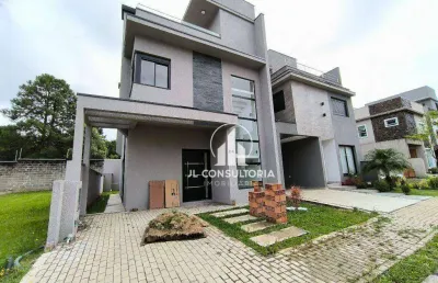 Sobrado à venda, 157 m² por r$ 1.130.000,00 - umbará - curitiba/pr