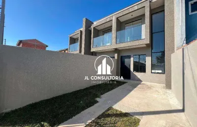Sobrado com 2 dormitórios à venda, 75 m² por r$ 499.000,00 - pinheirinho - curitiba/pr