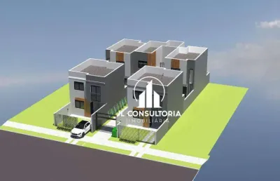 Sobrado à venda, 62 m² por r$ 395.703,00 - sítio cercado - curitiba/pr