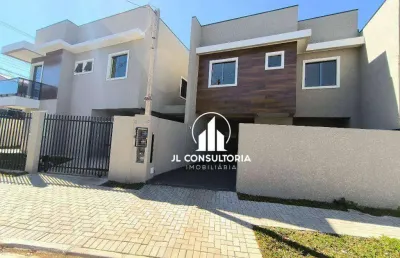 Sobrado à venda, 94 m² por r$ 510.000,00 - sítio cercado - curitiba/pr