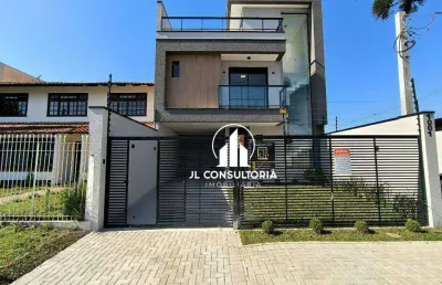 Sobrado à venda, 171 m² por r$ 1.150.000,00 - jardim das américas - curitiba/pr
