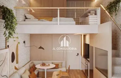 Apartamento com 1 dormitório à venda, 30 m² por r$ 471.038,00 - centro - curitiba/pr