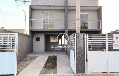 Sobrado à venda, 88 m² por r$ 420.000,00 - sítio cercado - curitiba/pr