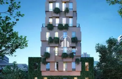 Apartamento à venda, 34 m² por r$ 350.200,00 - são francisco - curitiba/pr
