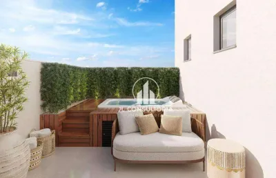 Cobertura à venda, 103 m² por r$ 889.500,00 - bairro alto - curitiba/pr