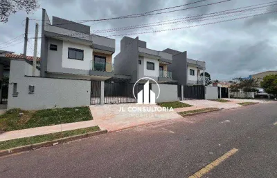 Sobrado à venda, 189 m² por r$ 998.000,00 - afonso pena - são josé dos pinhais/pr