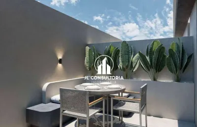 Cobertura duplex com 1 dormitório à venda, 52 m² por r$ 789.900 - mercês - curitiba/pr