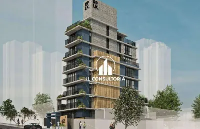 Apartamento garden à venda, 17 m² por r$ 398.413,65 - batel - curitiba/pr
