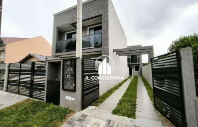 Sobrado à venda, 104 m² por r$ 550.000,00 - sítio cercado - curitiba/pr