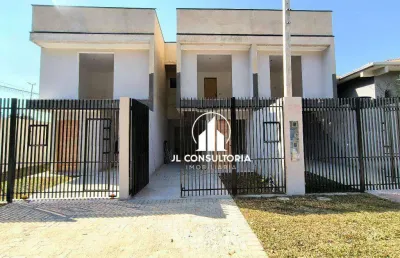Sobrado à venda, 56 m² por r$ 350.000,00 - sítio cercado - curitiba/pr