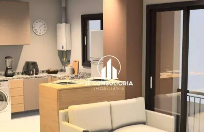 Apartamento à venda, 34 m² por r$ 329.000,00 - cajuru - curitiba/pr