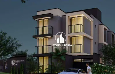 Studio com 1 dormitório à venda, 22 m² por r$ 245.110,00 - guabirotuba - curitiba/pr