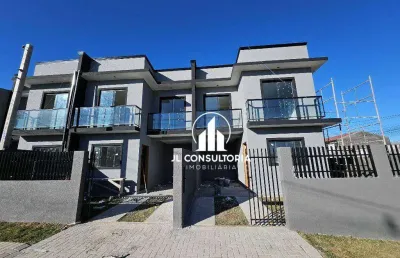 Sobrado de esquina com 3 dormitórios à venda, 81 m² por r$ 490.000 - umbará - curitiba/pr