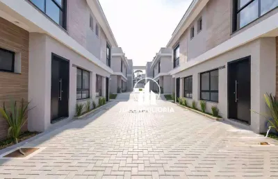 Sobrado à venda, 94 m² por r$ 699.000,00 - boa vista - curitiba/pr