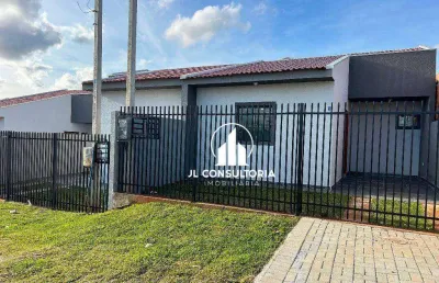 Entrada facilitada - casa com 2 dormitórios à venda, 46 m² por r$ 250.000 - campo de santana - curitiba/pr