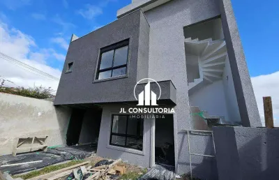 Sobrado à venda, 139 m² por r$ 799.000,00 - uberaba - curitiba/pr