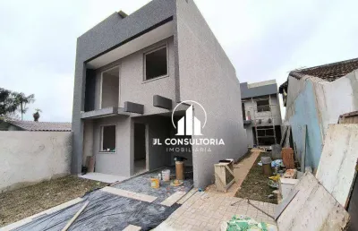 Sobrado à venda, 90 m² por r$ 640.000,00 - sítio cercado - curitiba/pr