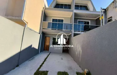 Sobrado à venda, 118 m² por r$ 440.000,00 - sítio cercado - curitiba/pr