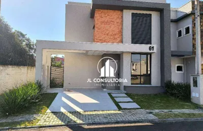 Sobrado à venda, 121 m² por r$ 699.000,00 - campo de santana - curitiba/pr