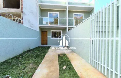 Sobrado à venda, 84 m² por r$ 350.000,00 - campo de santana - curitiba/pr