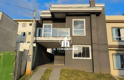 Sobrado à venda, 126 m² por r$ 650.000,00 - campo de santana - curitiba/pr