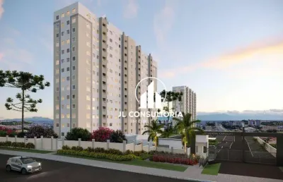 Apartamento garden com 2 dormitórios à venda, 56 m² por r$ 374.900 - pinheirinho - curitiba/pr
