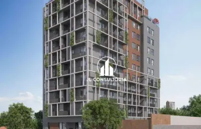 Apartamento com 1 dormitório à venda, 34 m² por r$ 545.594 - centro cívico - curitiba/pr