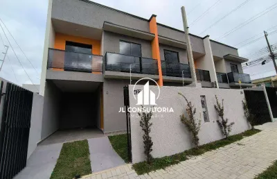 Sobrado à venda, 82 m² por r$ 410.000,00 - campo de santana - curitiba/pr