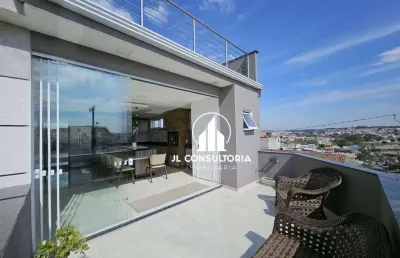 Sobrado com 3 dormitórios à venda, 240 m² por r$ 1.199.000,00 - xaxim - curitiba/pr