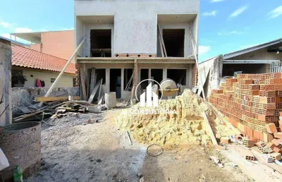 Sobrado com 3 dormitórios à venda, 83 m² por r$ 445.000 - sítio cercado - curitiba/pr