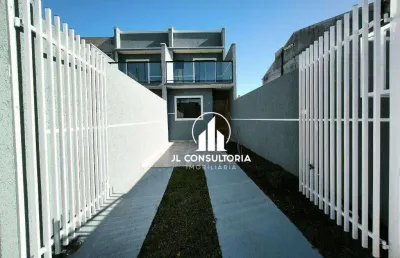 Sobrado à venda, 67 m² por r$ 370.000,00 - ganchinho - curitiba/pr