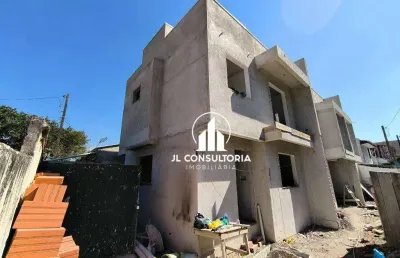Sobrado de esquina com 3 dormitórios à venda, 80 m² por r$ 550.000 - sítio cercado - curitiba/pr