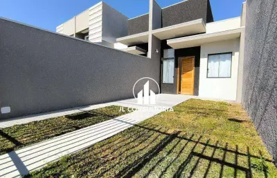 Casa com 2 dormitórios à venda, 49 m² por r$ 329.000 - sítio cercado - curitiba/pr