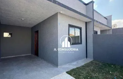 Casa com 2 dormitórios à venda, 45 m² por r$ 245.000 - campo de santana - curitiba/pr