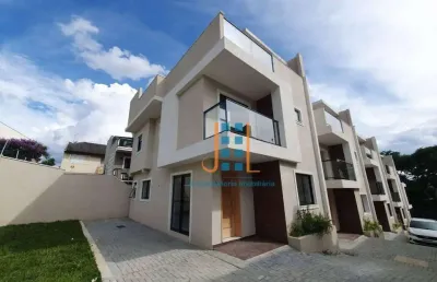 Sobrado à venda, 253 m² por r$ 1.350.000,00 - bacacheri - curitiba/pr