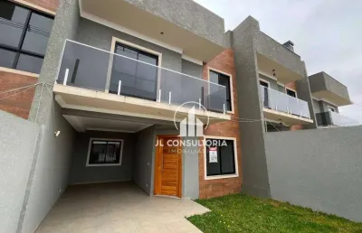 Sobrado à venda, 115 m² por r$ 690.000,00 - uberaba - curitiba/pr