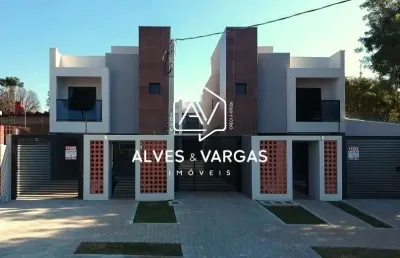 Casa com 3 quartos à venda na rua mato grosso, 1536, portão, curitiba por r$ 765.499
