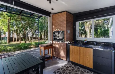Casa em condomínio fechado com 4 quartos à venda na angelo pianari, 1631, butiatuvinha, curitiba por r$ 3.500.000