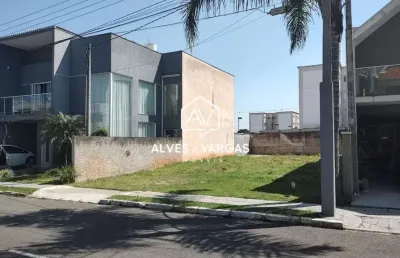 Terreno em condomínio fechado à venda na rua luziano cordeiro, 1050, parque da fonte, são josé dos pinhais, 235 m2 por r$ 380.000