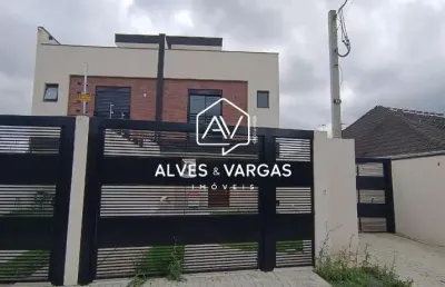 Casa com 3 quartos à venda na bacupari, 84, uberaba, curitiba por r$ 699.000