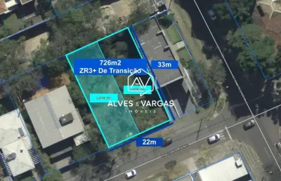 Terreno à venda na rua saldanha marinho, 2280, bigorrilho, curitiba, 726 m2 por r$ 4.500.000