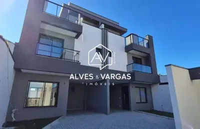 Casa em condomínio fechado com 3 quartos à venda na antonio jonque filho, 63, uberaba, curitiba por r$ 759.000