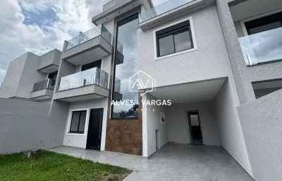 Casa com 3 quartos à venda na rua general setembrino de carvalho, 1, jardim das américas, curitiba por r$ 1.390.000