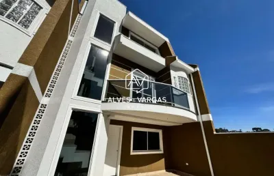 Casa com 4 quartos à venda na rua wagia kassab khury, 155, são lourenço, curitiba por r$ 1.350.000