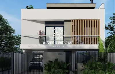 Casa com 3 quartos à venda na rua francisco castelano, 704, jardim das américas, curitiba por r$ 1.150.000
