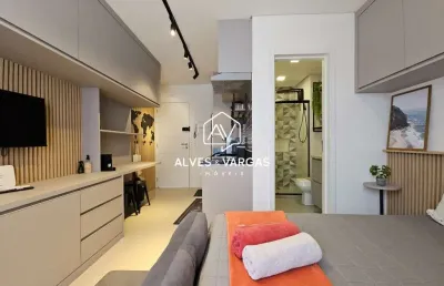 Apartamento com 1 quarto à venda na rua treze de maio, 400, centro, curitiba por r$ 384.600