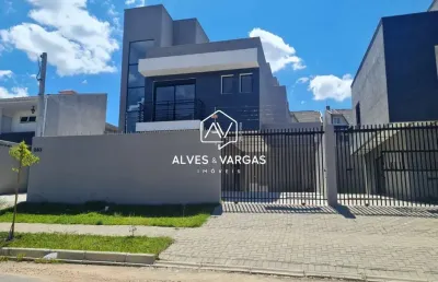 Casa com 3 quartos à venda na rua guilherme tragante, 283, tarumã, curitiba por r$ 869.000