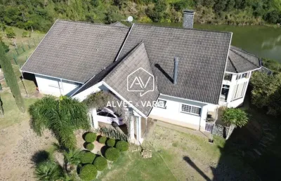 Casa em condomínio fechado com 4 quartos à venda na rodovia br-277 curitiba-paranaguá, 7291, riviera, curitiba por r$ 3.500.000