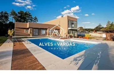 Casa com 5 quartos à venda na rua otto willi michaelis, 160, butiatuvinha, curitiba por r$ 7.220.000