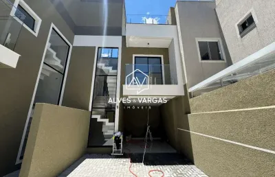 Casa com 3 quartos à venda na rua luiz gallieri, 130, uberaba, curitiba por r$ 799.000